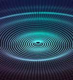 The ripple effect of particle oscillation